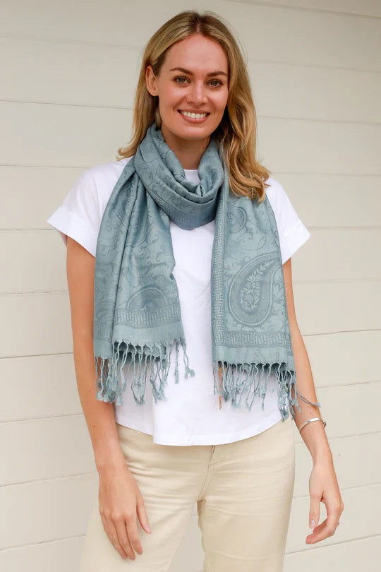 Reese Paisley Scarf